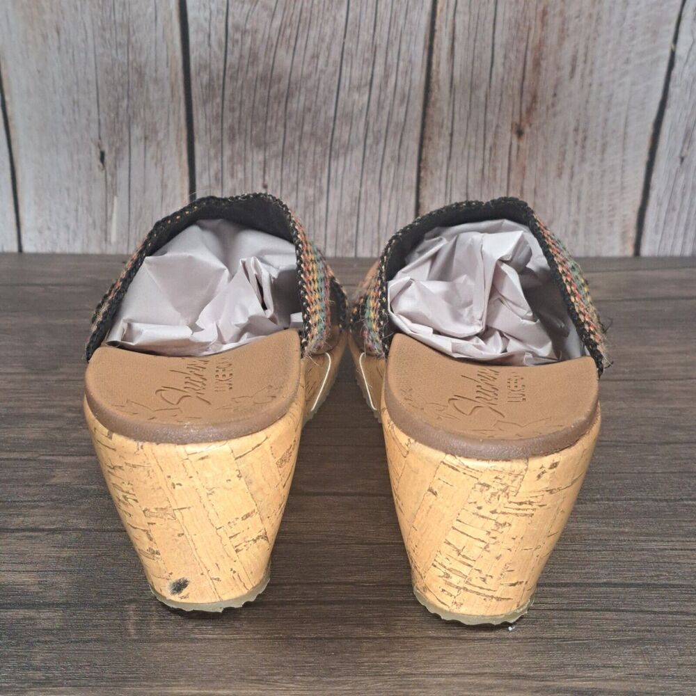 Skechers Beverlee Delighted Relaxed Step Luxe Foam Wedge Sandals Women's 9 - Picture 4 of 8